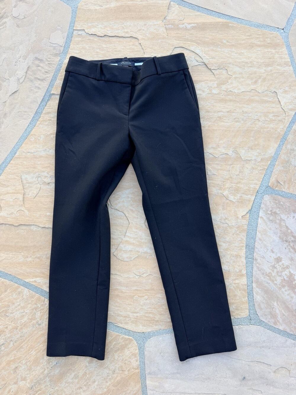 ANN TAYLOR Devin Fit Crop Trousers Ankle Pants Size 4 RG